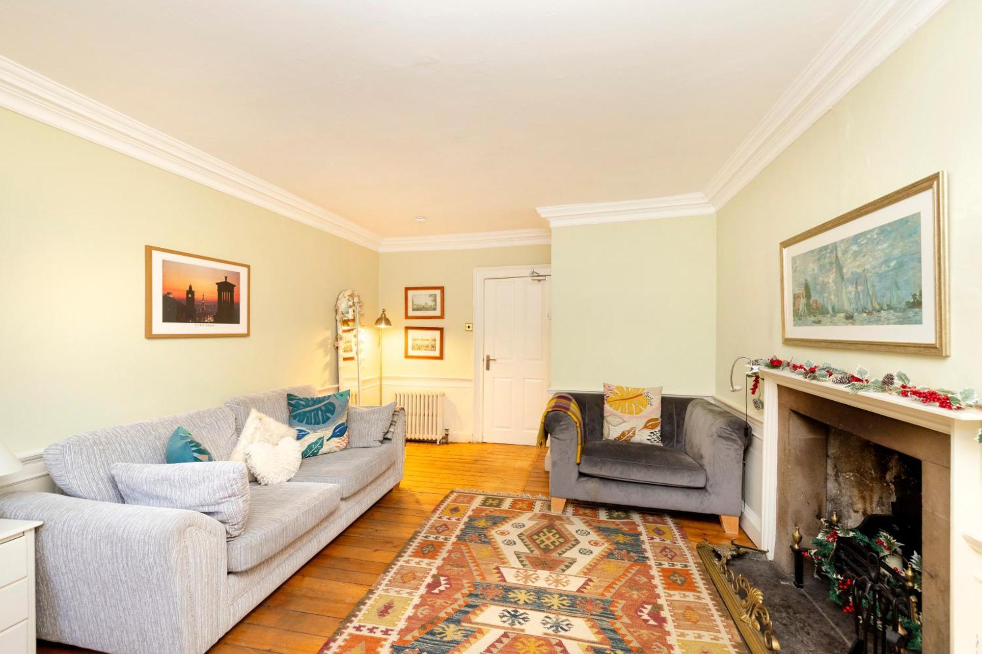 Joivy Beautiful Apartment, Private Garden, Calton Hill Edinburgh Exterior photo